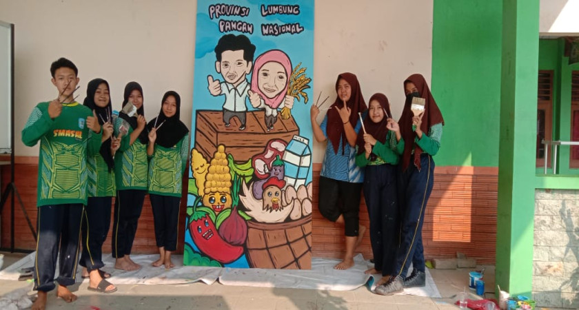 SMAN 1 LOCERET JUARA 1 LOMBA MURAL!!!