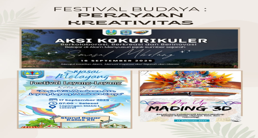 Festival Budaya SMA Negeri 1 Loceret: Perayaan Kreativitas dan Solidaritas Antar-tingkat