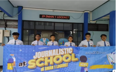 SMAN 1 Loceret Gelar Pelatihan Jurnalistik Bersama Jawa Pos Radar Nganjuk, Begini Keseruannya